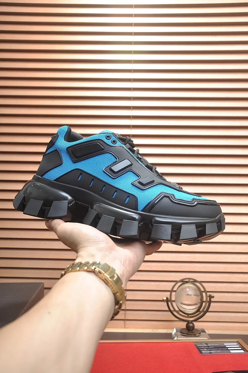 Men's shoes 💰620💶[PRADA] Top original items, new seasonal styles, high quality original items, top original breathable fabric + imported glue, imported stretch fabric inside with original cowhide foot pads, original air cushion outsole! Quality guaranteed! Code 38-45 (45 customized)